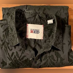 Vintage RED brand Button front Shirt
